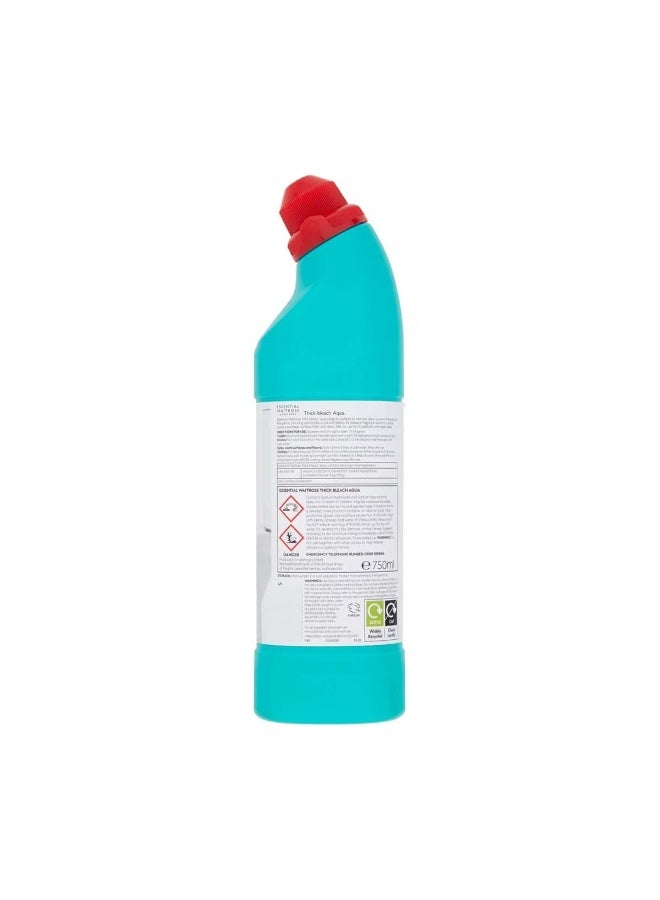 ESSENTIAL WAITROSE & PARTNERS Thick Bleach Aqua 750 ML - Image 2