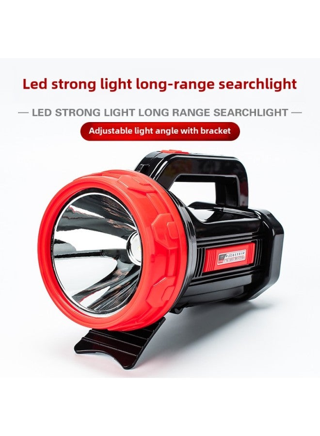Strong Light Led High Power Portable Searchlight Patrol Special Forces Fire Outdoor Flood Control Camping Long-range High Brightness-Color:8805 Lithium Battery (500 M 7 Hours) - Image 4