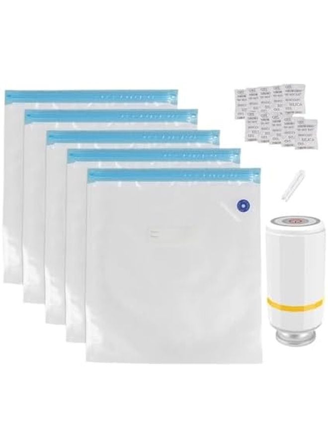 10 حقيبة تخزين فراغية بمضخة كهربائية لخيوط الطابعة ثلاثية الأبعاد PLA ABS TPU PETG 1 كجم للحفاظ على الجفاف - Image 3