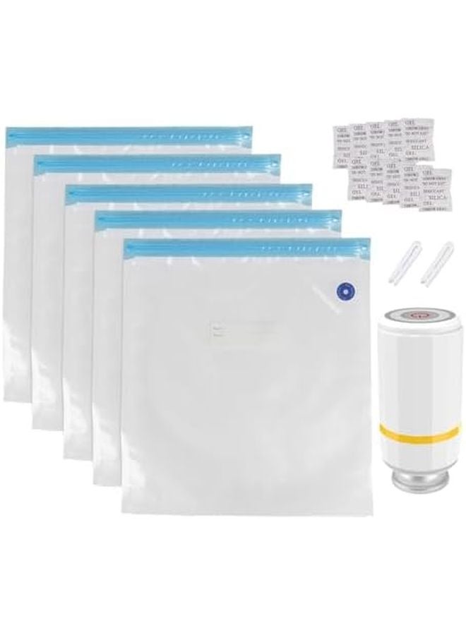 10 حقيبة تخزين فراغية بمضخة كهربائية لخيوط الطابعة ثلاثية الأبعاد PLA ABS TPU PETG 1 كجم للحفاظ على الجفاف - Image 1