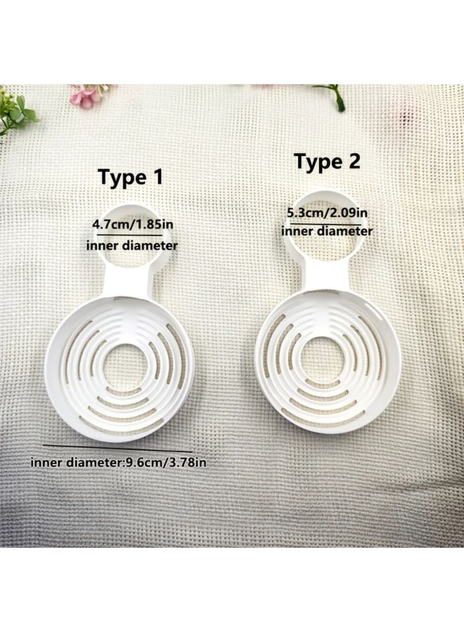 White Wall Mount Stand For Nest Mini Speaker With Power Adapter - Image 3