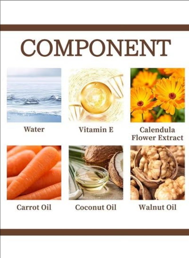 EELHOE Skin Care Essence Anti-Pollution Drops Vitamin E Summer Beach Moisturizing and Firming Skin Cream Bronze - Image 4