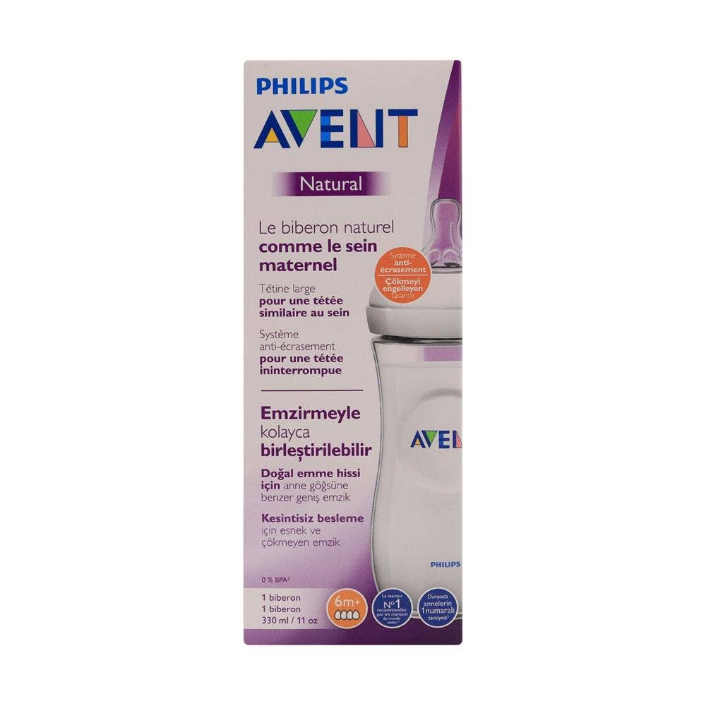 Philips Avent Baby Feeding Bottle Teat Natural Response T3 - 2 Teats