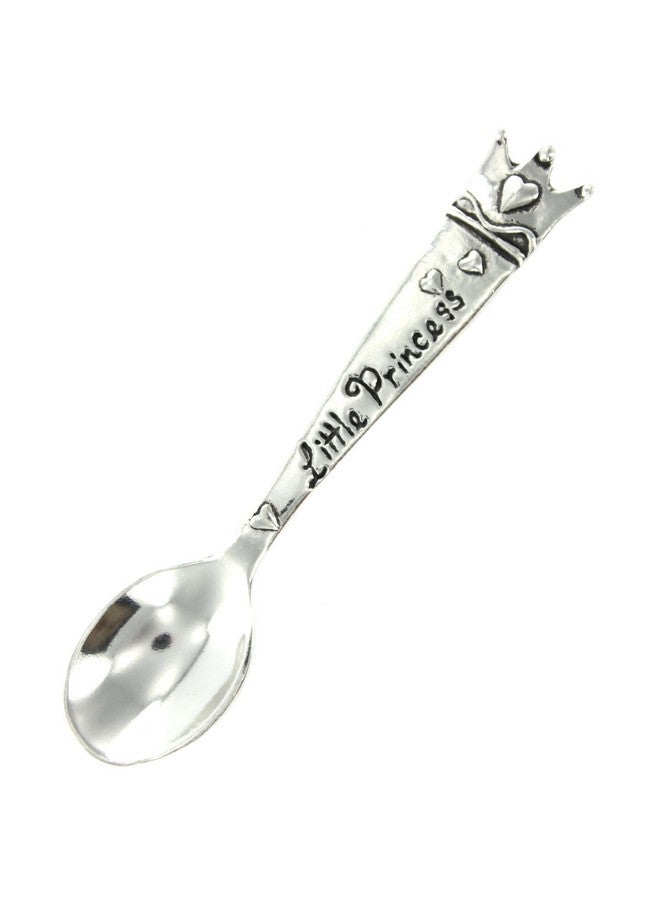Basic Spirit Little Princess Pewter Baby Spoon - Image 1