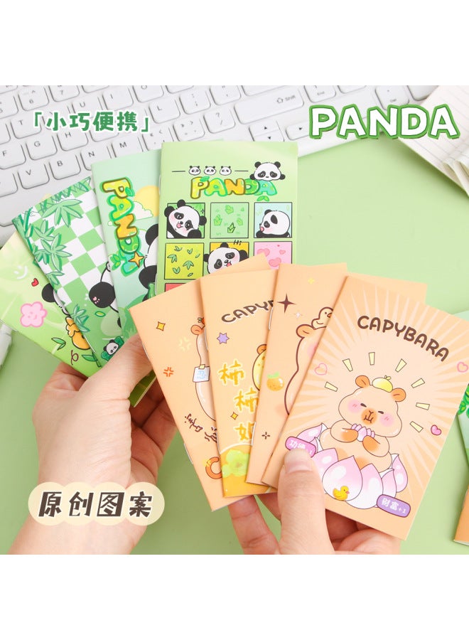 HELPS Pocket Kappi Bala Notepad Panda Cartoon Portable Student Cute Notebook Mini Notebook - Image 2