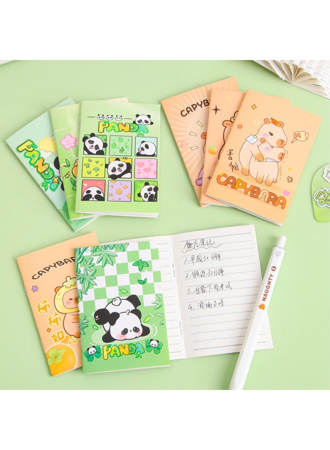 HELPS Pocket Kappi Bala Notepad Panda Cartoon Portable Student Cute Notebook Mini Notebook - Image 4