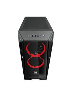 كوجار كيس كمبيوتر للالعاب cougar-turrent من كوغار اللون اسود  - Image 3
