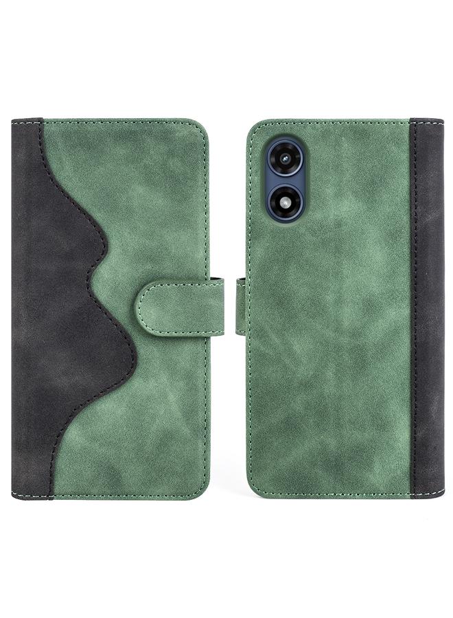 S-TOP Case For Motorola Moto G Play 2024 Stitching Horizontal Flip Leather Phone Case - Image 2
