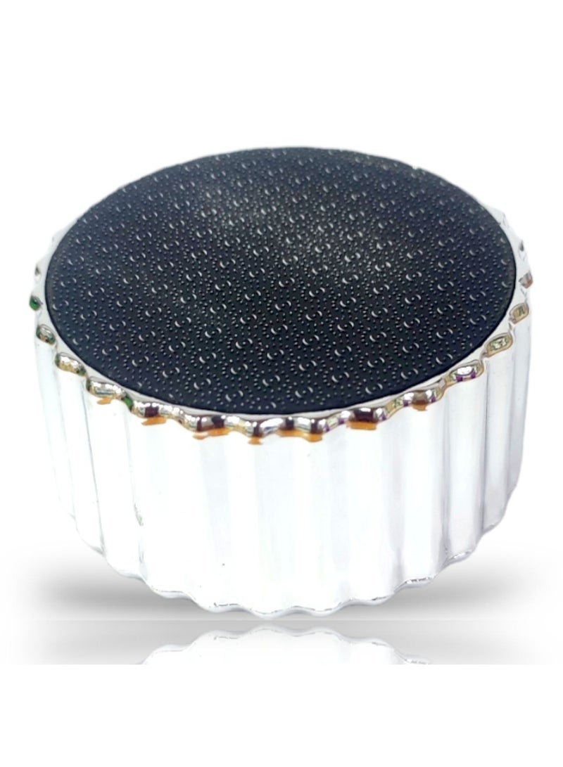 Crystal Hair Removal and File for Nails and Dead Skin 3 in 1 Magic Crystal Hair Removal Painless for Men and Women Reusable Lightweight Easy to Use Travel Size (Silver) - Image 4