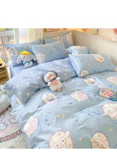 General 4-Piece Cinnamoroll Cotton Comfortable Set Bed Sheet Set Children'S Day Gift Birthday Gift 200X230cm  - Image 2