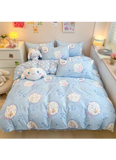 General 4-Piece Cinnamoroll Cotton Comfortable Set Bed Sheet Set Children'S Day Gift Birthday Gift 200X230cm  - Image 1