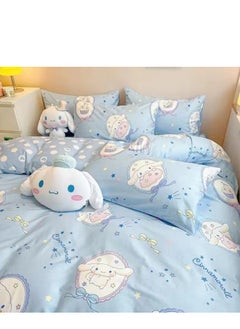 General 4-Piece Cinnamoroll Cotton Comfortable Set Bed Sheet Set Children'S Day Gift Birthday Gift 200X230cm  - Image 5