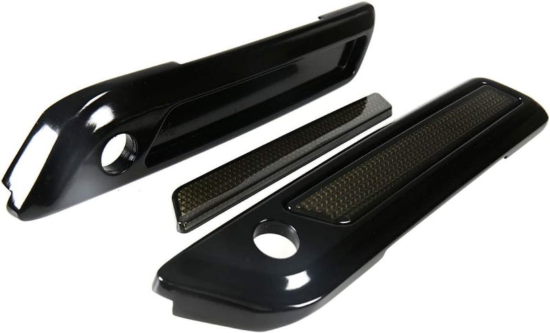 Rudyness Black Saddlebag Outer Lid Hinge Latch Covers for Harley Touring Electra Road Street Glide 2014-2018 - Image 3