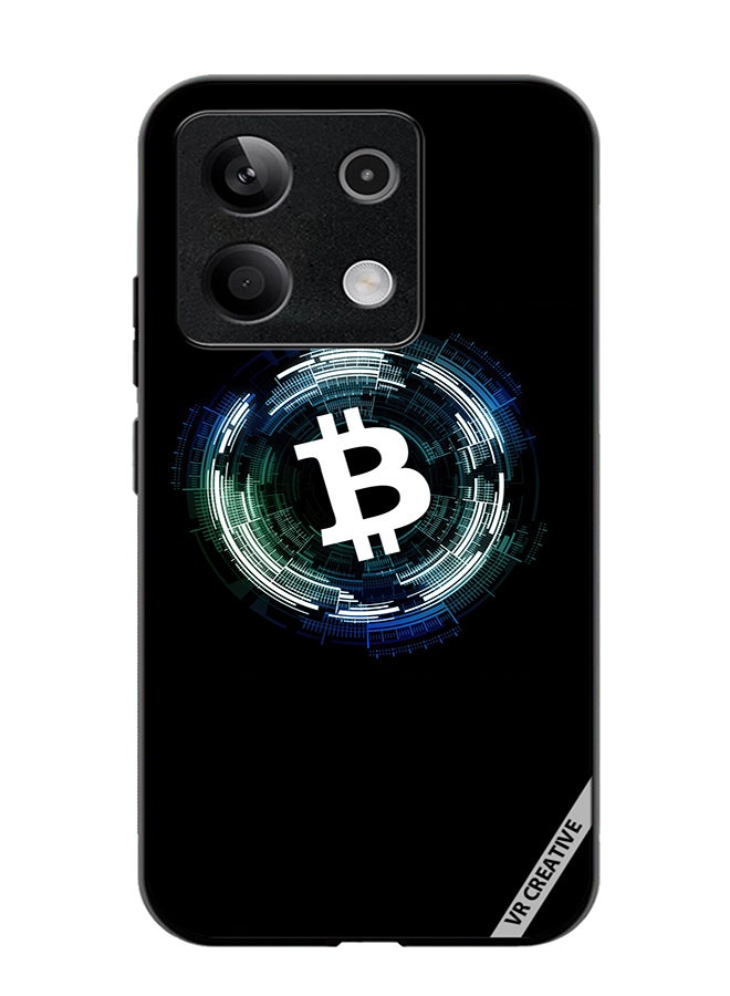 VR CREATIVE Protective Case Cover For Xiaomi Poco X6 Bitcoin Design Multicolour - Image 1