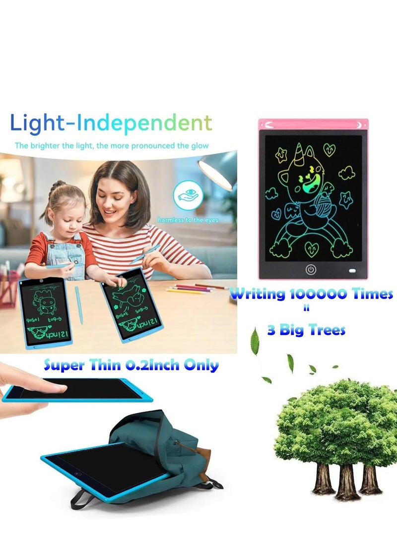 لوحة كتابة LCD 10 بوصة ملونة للأطفال من 3 إلى 8 سنوات - Image 3
