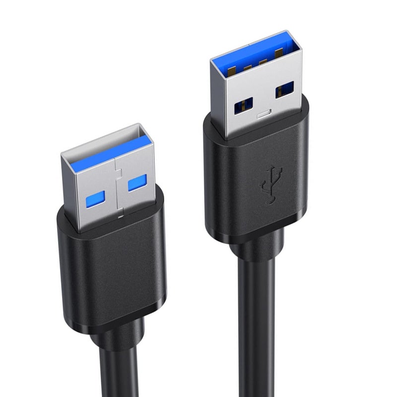 Durability & Reliability USB3.0 Cable USB3.0 Male to Male for Quick File Transfer Suitable for Various USB Devices Speed Transfer - Image 1