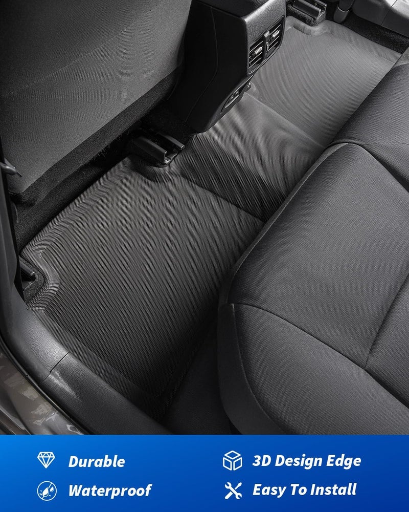 DrCarNow for Toyota Corolla Floor Mats 2025 2024 2023-2021 2020(Incl. Hybrid), All-Weather Car Mats Full Set with Trunk Cargo Line for Corolla Sedan Accessories 2020-2025(Not for Hatchback/Cross) - Image 5