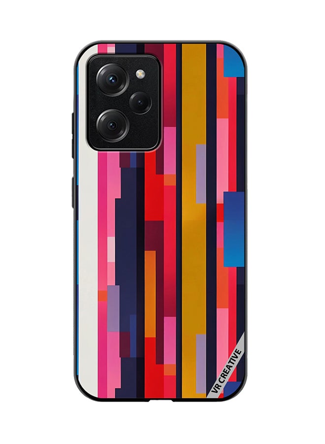 Protective Case Cover For Xioami Pcoo X5 Pro Abstract Pattern 3D Design Multicolour