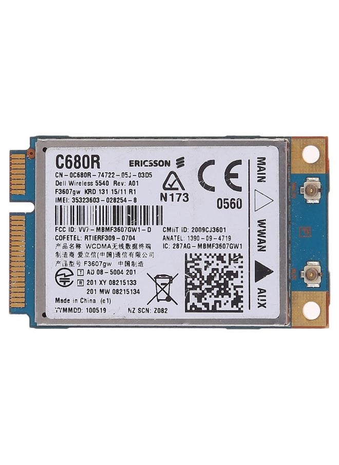 BURAQ Wireless Network Card for Dell C680R WWAN UMTS Wireless 5540 dw5540 Ericsson F3607GW  - Image 2