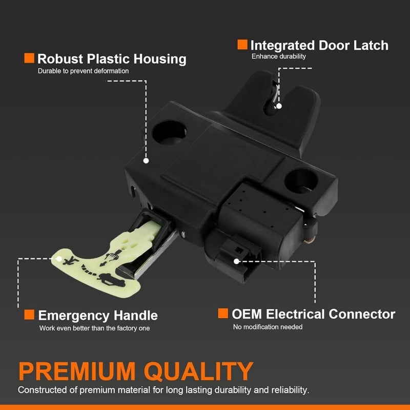 Toyota 2007 2011 Trunk Lid Release Latch Actuator 1pc Replacement - Image 5