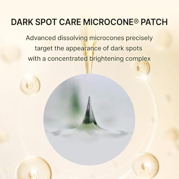 Acropass Microcone Pimple Patch Dark Spot Care - Post-Blemish, Redness, Vitamin C, Niacinamide, Dermatologist Tested, Non-Irritating, Cruelty Free (12 Patches + 12 Cleansers) - Image 4