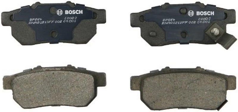 BOSCH BP564 QuietCast Premium Semi-Metallic Disc Brake Pad Set - Rear for Acura Integra, Honda Civic, Civic del Sol