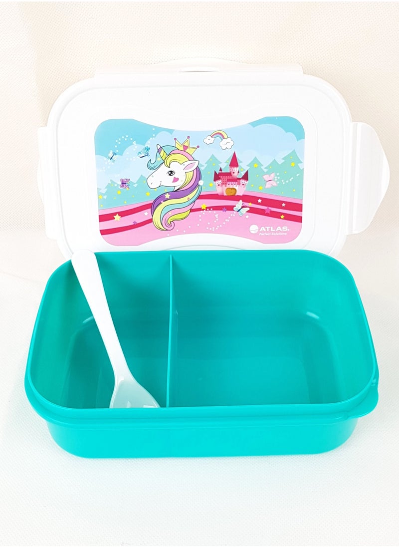 ATLAS 2-Compartment Lunch Box Multicolour  - Image 2