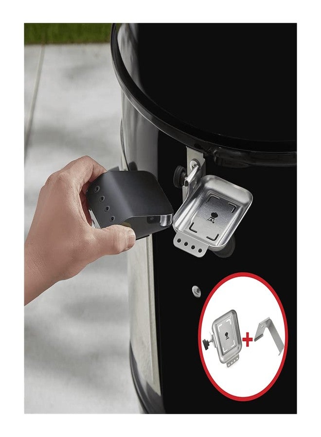 Weber 3254 Connect 6-Piece Thermometer Mounting Kit, Black - Image 3