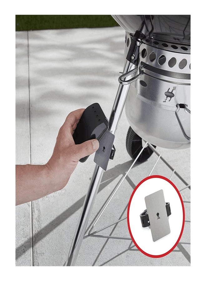 Weber 3254 Connect 6-Piece Thermometer Mounting Kit, Black - Image 4