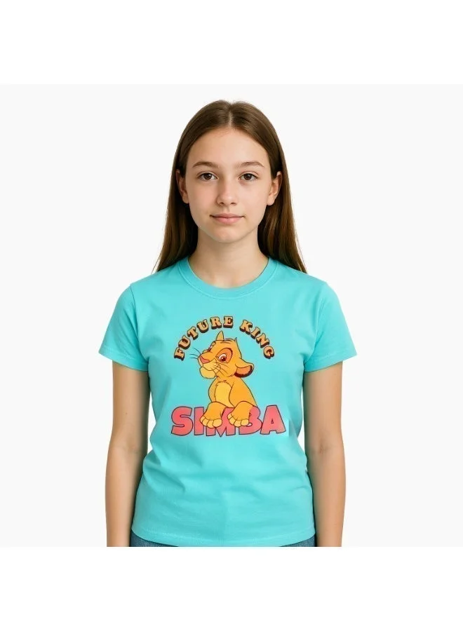 Disney Disney Lion King  Girl's Short Sleeve T-Shirt