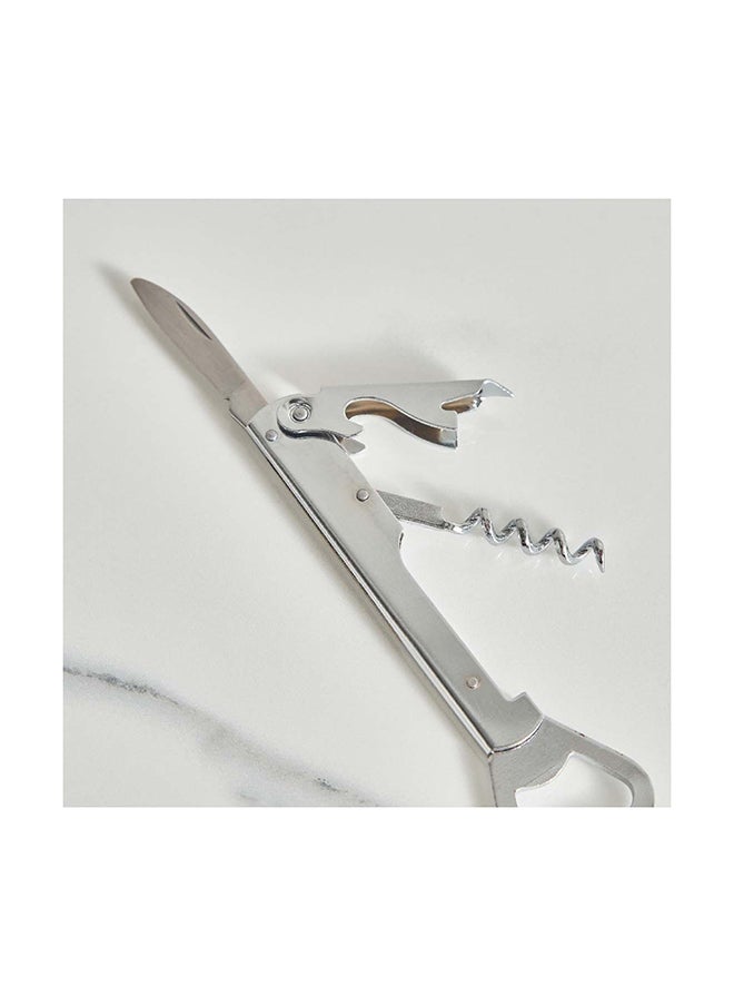 Home Box Barwell Waiters Corkscrew and Opener with Knife 14 x 3.5 cm  - Image 2