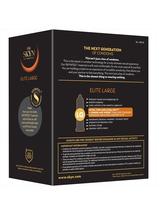 skyn - Elite Large Non-Latex Condoms, 36 Count - Image 1