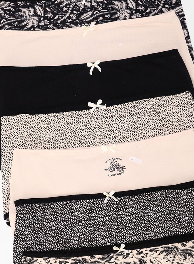 Carina Pack of 7 Colored Full Brief Panties - Image 2