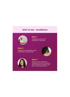 WOW Wow Skin Science Onion Oil Shampoo & Conditioner Kit With Red Onion Seed Oil Extract, Black Seed Oil & Pro-Vitamin B5 (Shampoo + Conditioner), 600 Ml  - Image 4