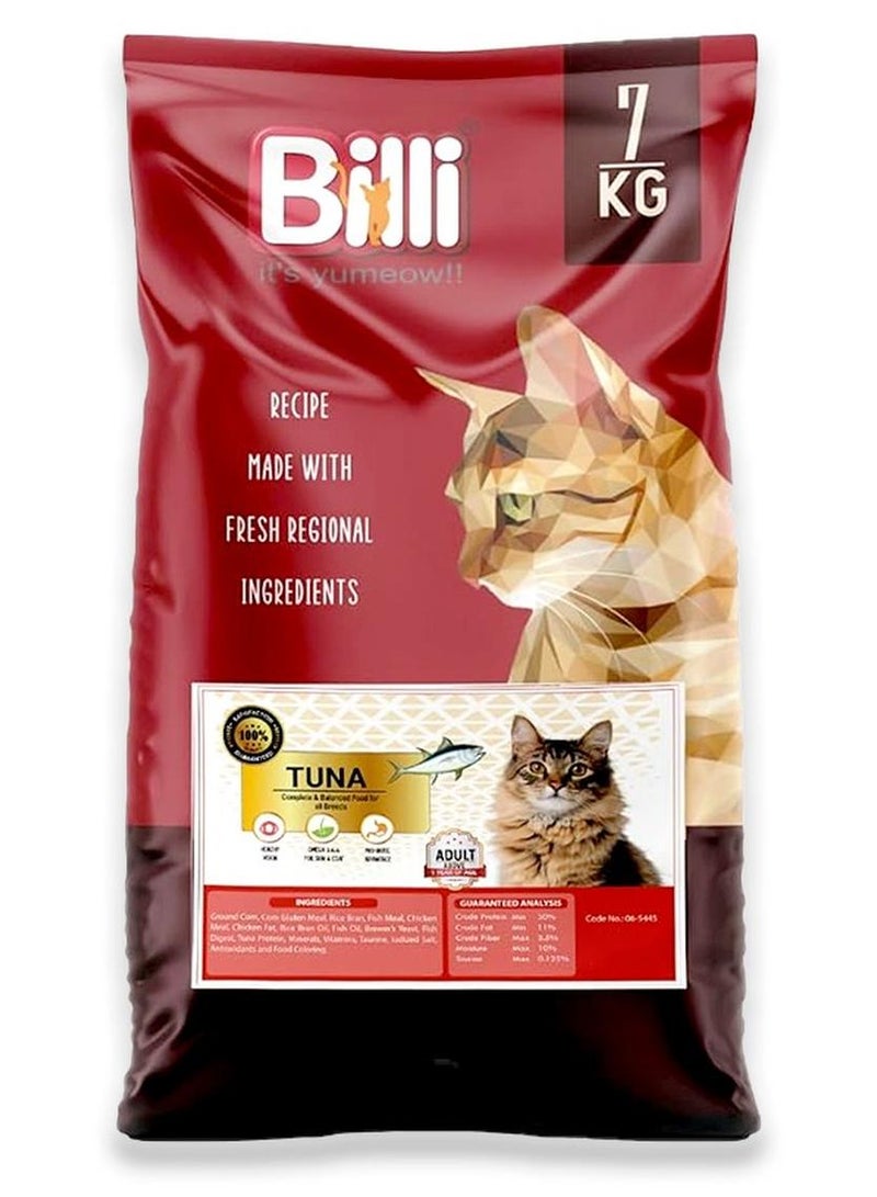 BILLI Adult Tuna Cat Food - 7 KG - Image 1