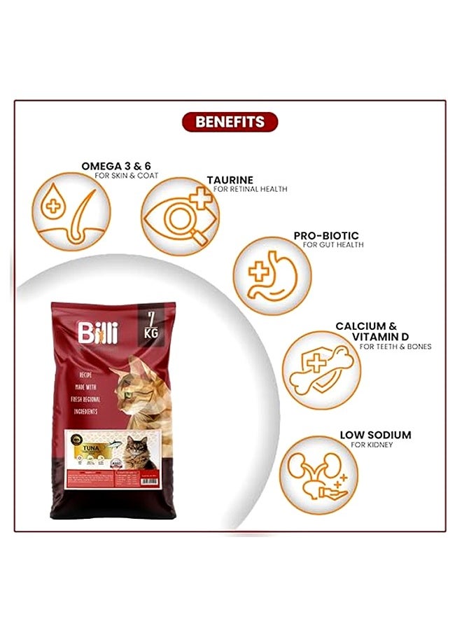 BILLI Adult Tuna Cat Food - 7 KG  - Image 3