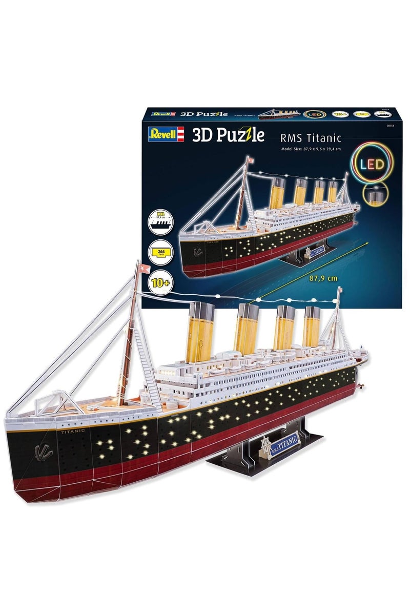 ريفيل لعبة ريفيل بازل ثلاثية الأبعاد RMS تيتانيك إصدار LED - Image 1