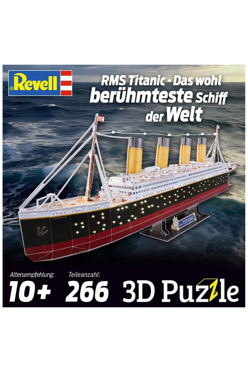 ريفيل لعبة ريفيل بازل ثلاثية الأبعاد RMS تيتانيك إصدار LED - Image 2