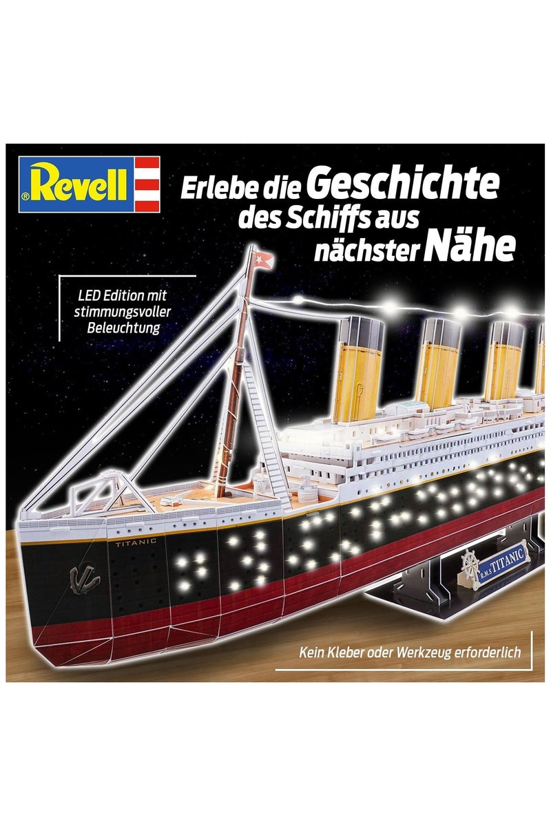 ريفيل لعبة ريفيل بازل ثلاثية الأبعاد RMS تيتانيك إصدار LED - Image 4