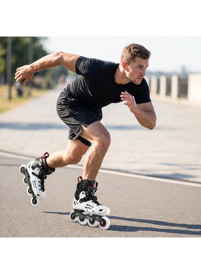 PAPAISON Premium Performance Inline Skates for Adults – Upgraded High-Speed Bearings, Breathable Memory Foam Lining, Durable Carbon Fiber Frame – Ideal for Fitness, Urban Skating & Speed Training - Image 4
