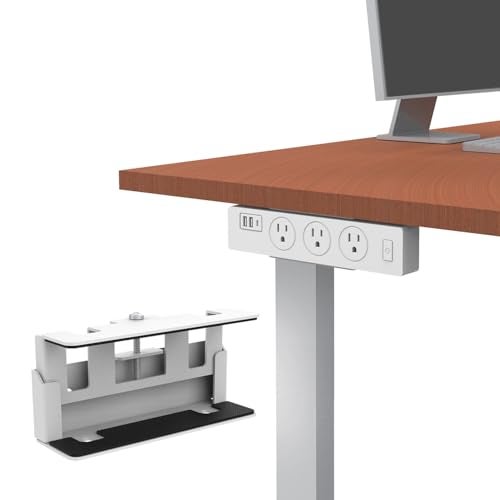 Monzlteck Universal Power Strip Mount - Under Desk or Wall - Fits 1.6" to 2.4" Width - Image 3