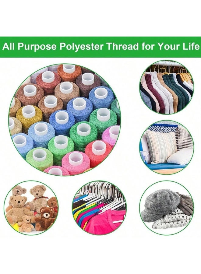Sewing Thread Kit – 50 Premium Polyester Threads - Image 3