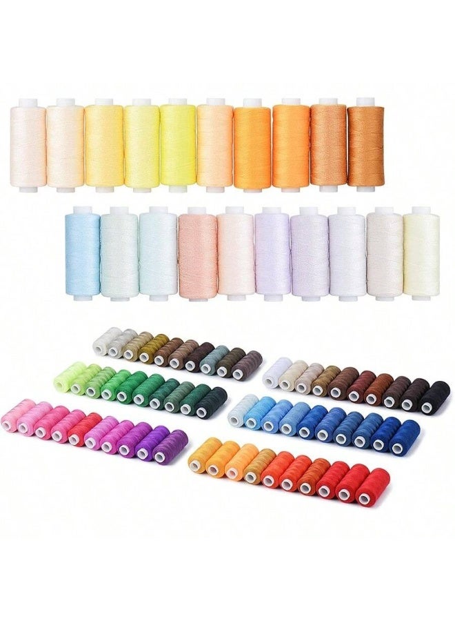 Sewing Thread Kit – 50 Premium Polyester Threads - Image 2