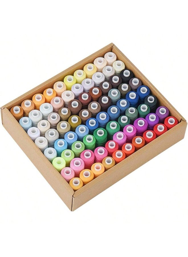 Sewing Thread Kit – 50 Premium Polyester Threads - Image 1
