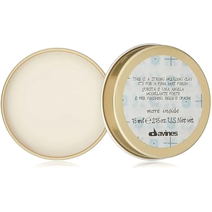 Davines THIS IS A STRONG MOULDING CLAY, HUMIDITY AND FRIZZ RESISTANT FORMULA FOR STRONG HOLD AND MATTE STYLING, 2.75 OZ. - Image 3