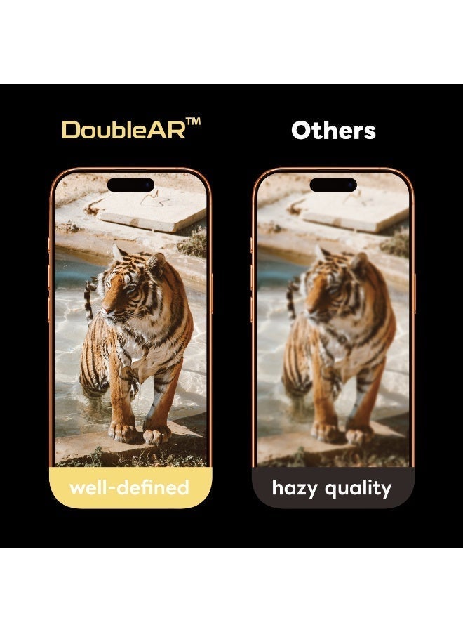 ارمور برو حماية عدسة كاميرا DoubleAR، iPhone 17 Pro & 17 Pro Max، عدسة DoubleAR، فضي - Image 5