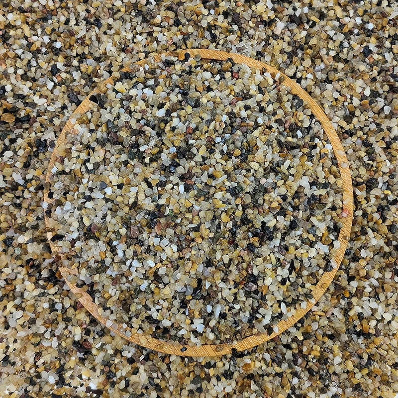 FANTIAN 40 lbs Aquarium Sand. 1/16 Inch Fish Tank Coarse Sand Pea Gravel for Aquarium, Terrariums, Vase Filler, Plant, Soil Drainage and Outdoor Gardens, Landscaping - Image 1