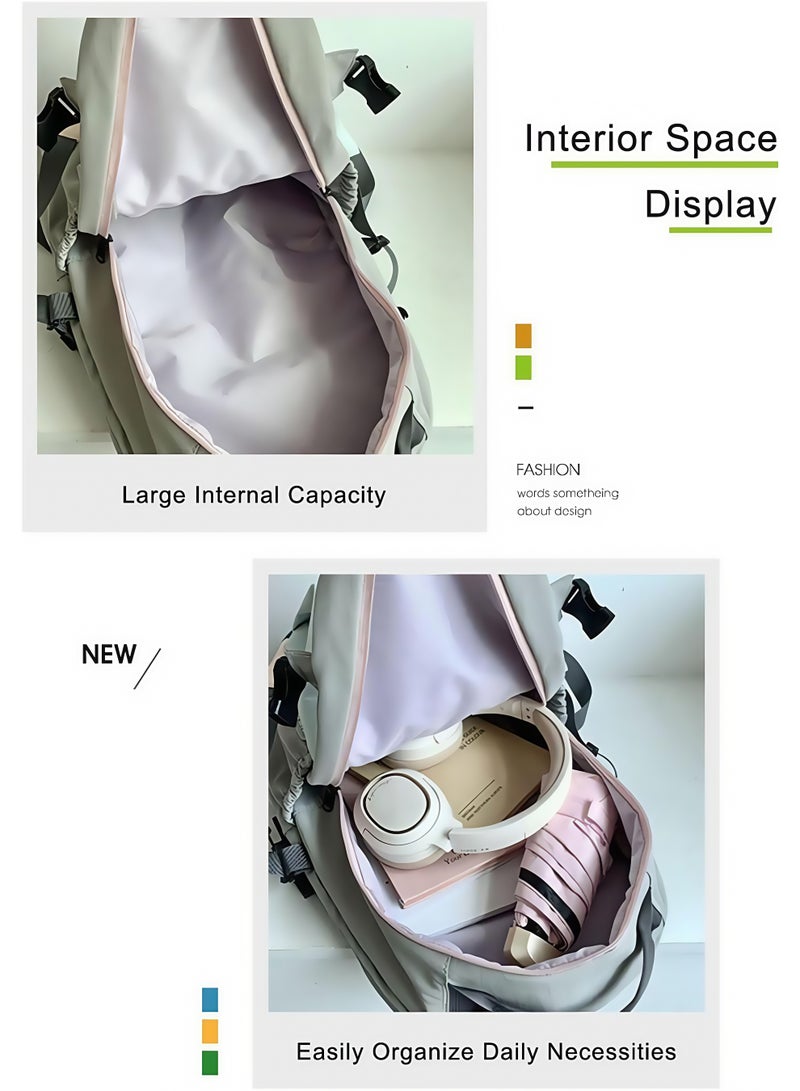 Skycare Lightweight Multi-Use Backpack - Laptop & Daily Essentials Organizer with Comfortable Carry Options - Image 3