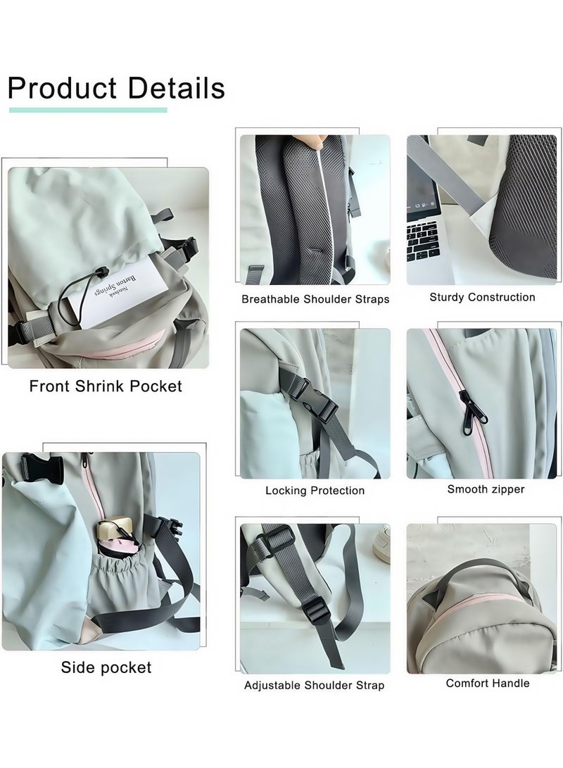 Skycare Lightweight Multi-Use Backpack - Laptop & Daily Essentials Organizer with Comfortable Carry Options - Image 5