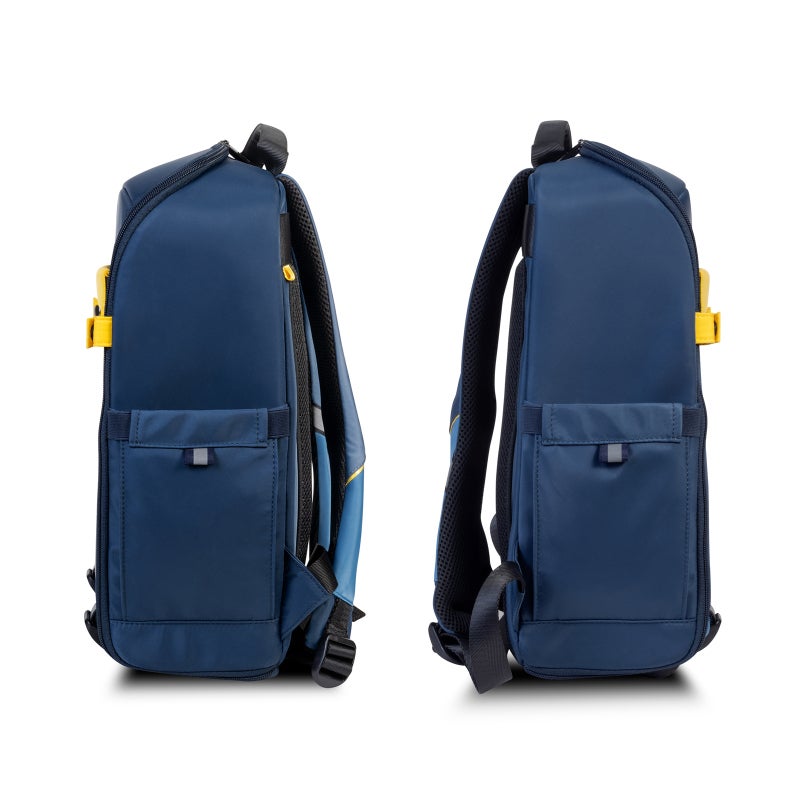 LED Display Backpack: 14.5L Dark Blue Waterproof Polyester Backpack - DIY Pixel Art Animation Backpack for School Teens Outdoor Day Trips - Image 2